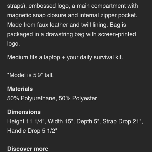 Authentic Telfar medium tote - Picture 6 of 6